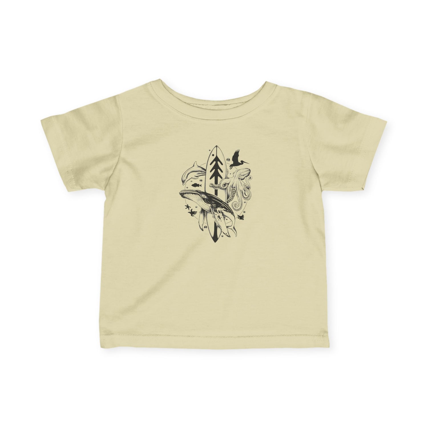 Ventana Monterey Bay by Thiago Bianchini infant cotton t-shirt image 5