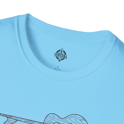 Santa Cruz Guitar Collab Soft Style U.S. Cotton T-Shirt