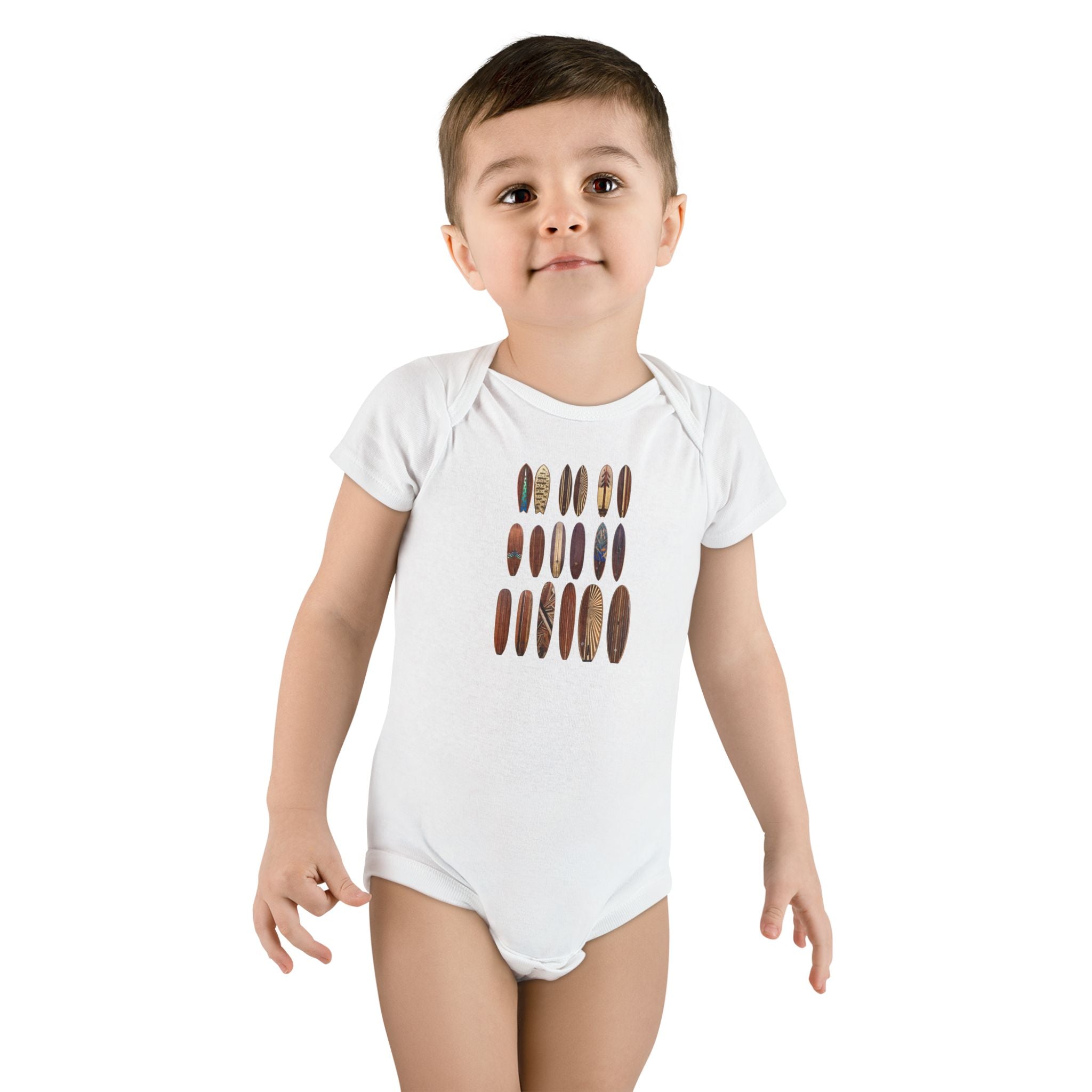Ventana Wooden Surfboards baby cotton onesie image 6