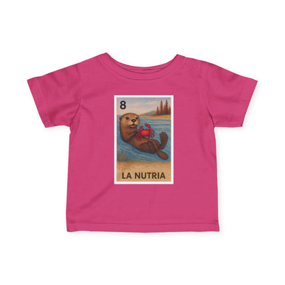 Sea Otter Lotería infant cotton t-shirt image 15