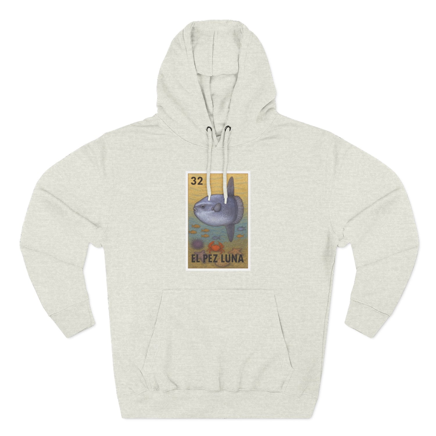 Sunfish Lotería fleece hoodie image 2