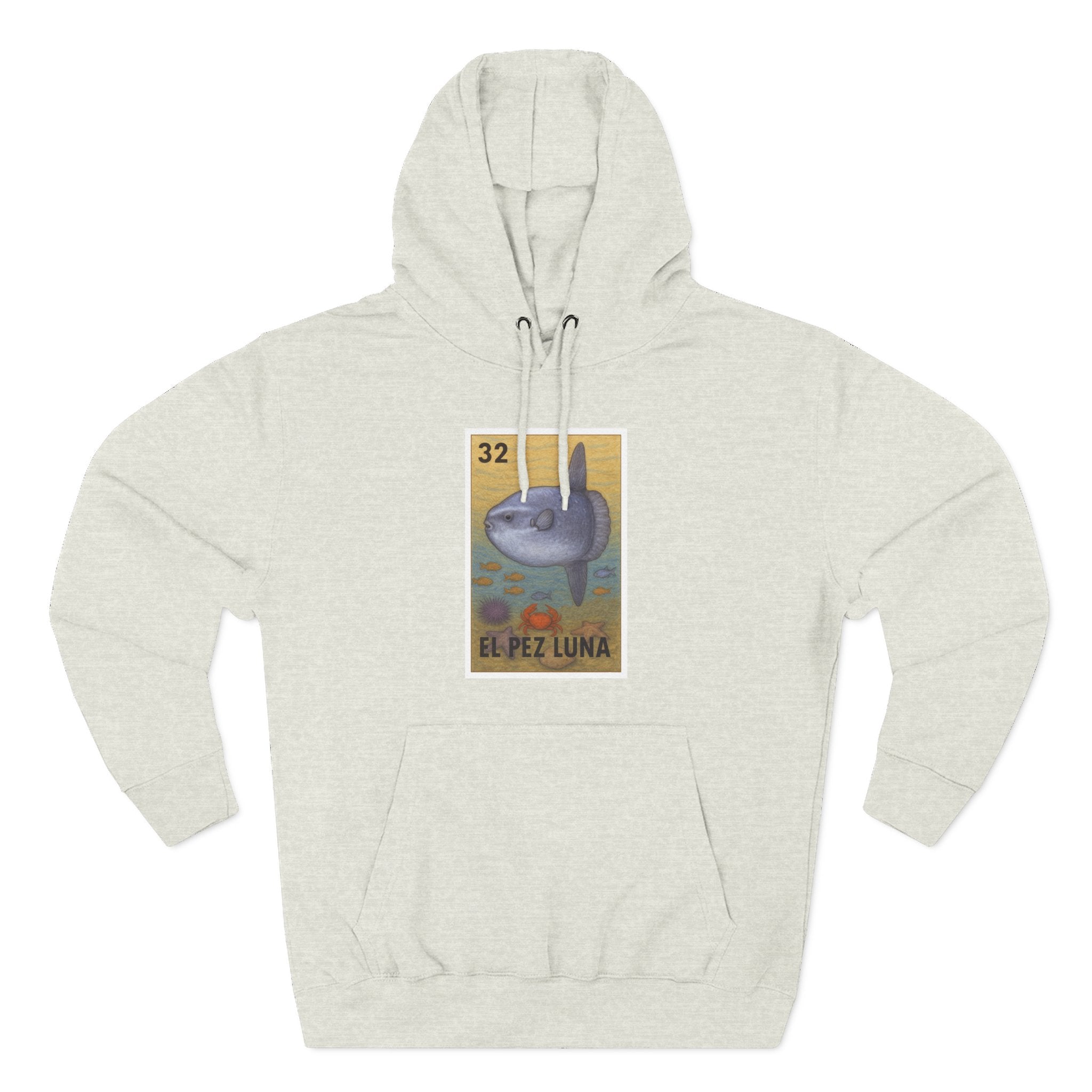 Sunfish Lotería fleece hoodie image 2