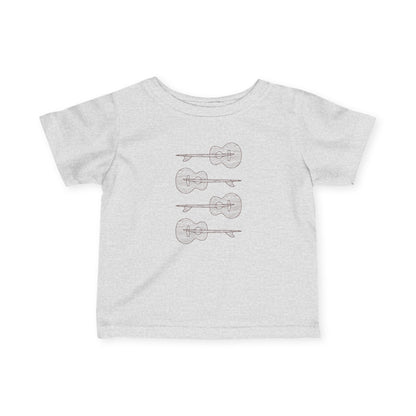 Ventana Santa Cruz Guitar Collab infant cotton t-shirt image 5