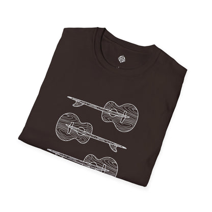 Santa Cruz Guitar Collab Soft Style U.S. Cotton T-Shirt