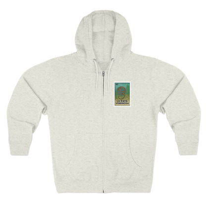 Stingray Lotería zip fleece hoodie image 2