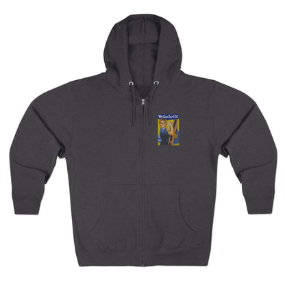 Rosie the Surfer zip fleece hoodie image 5