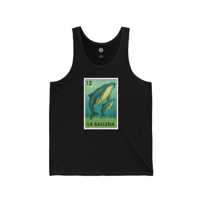 Whale Lotería jersey tank top image 3