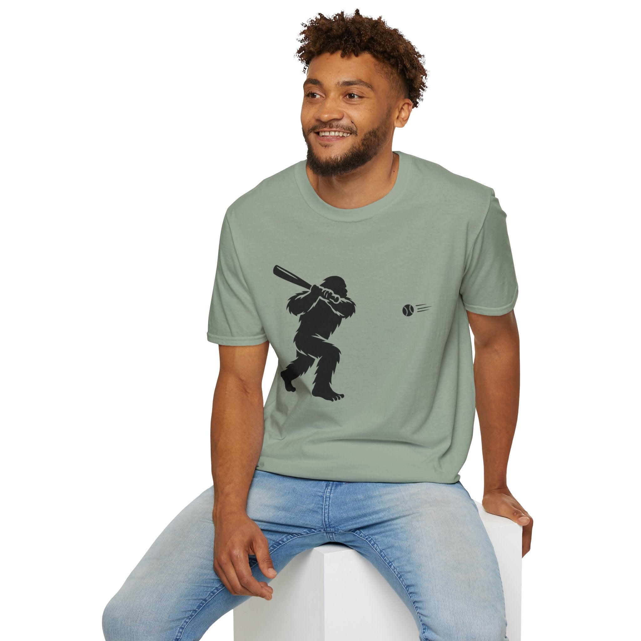 Ventana Sluggersquatch Unisex - U.S. Cotton T-Shirt