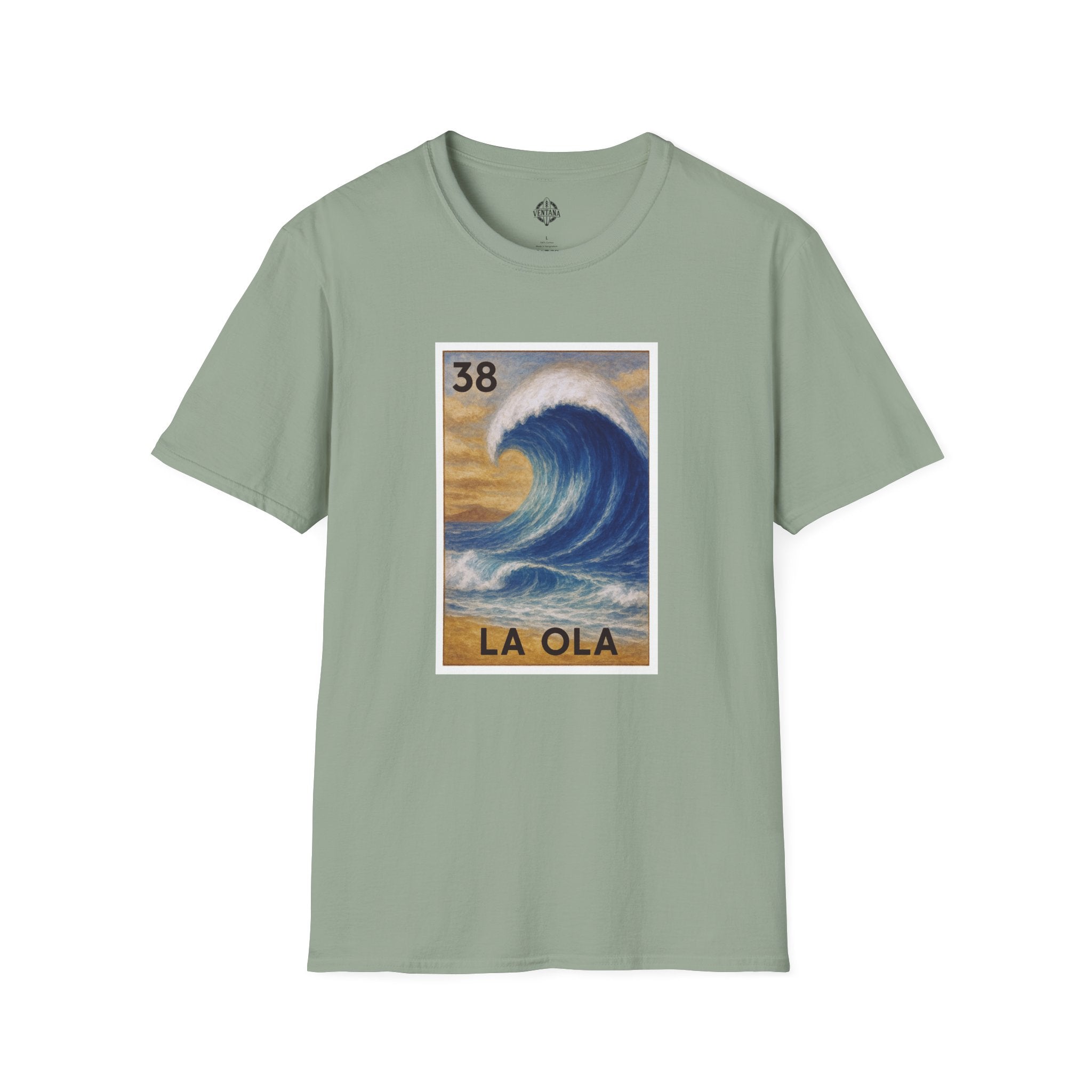 Wave Lotería cotton t-shirt image 8