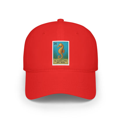 Seahorse Lotería baseball cap image 7