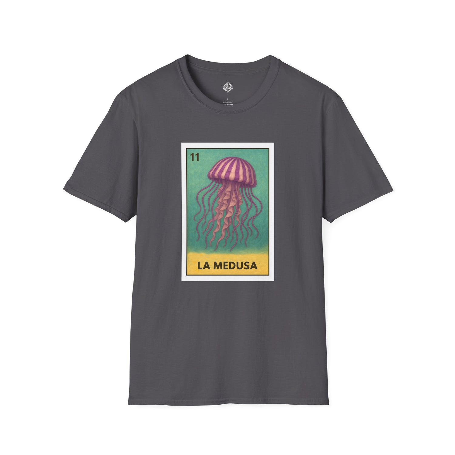 Sea Jelly Lotería cotton t-shirt image 13