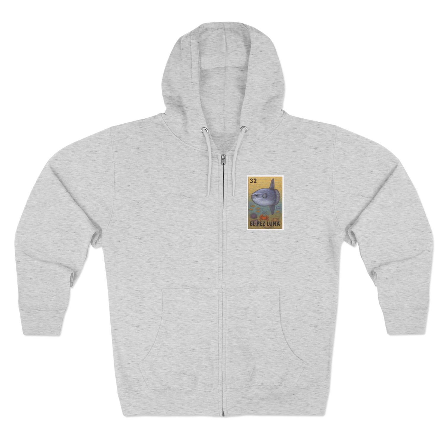 Sunfish Lotería zip fleece hoodie image 4