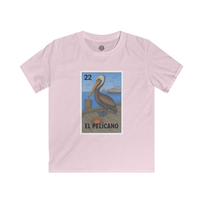Pelican Lotería kids soft style t-shirt image 3