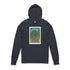 Stingray Lotería cotton hooded long sleeve t-shirt image 1