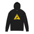 Electric Surfer cotton hooded long sleeve t-shirt image 4