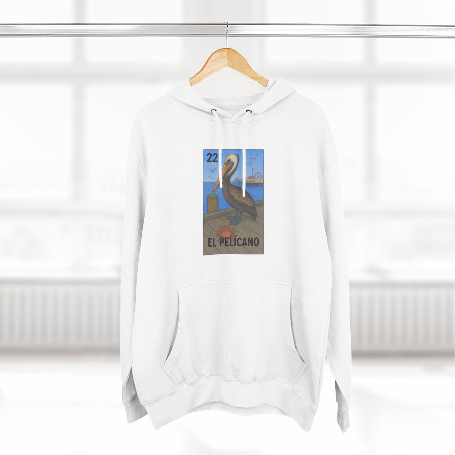 Pelican Loteria fleece hoodie product image 13