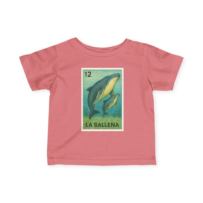 Whale Lotería infant cotton t-shirt image 17