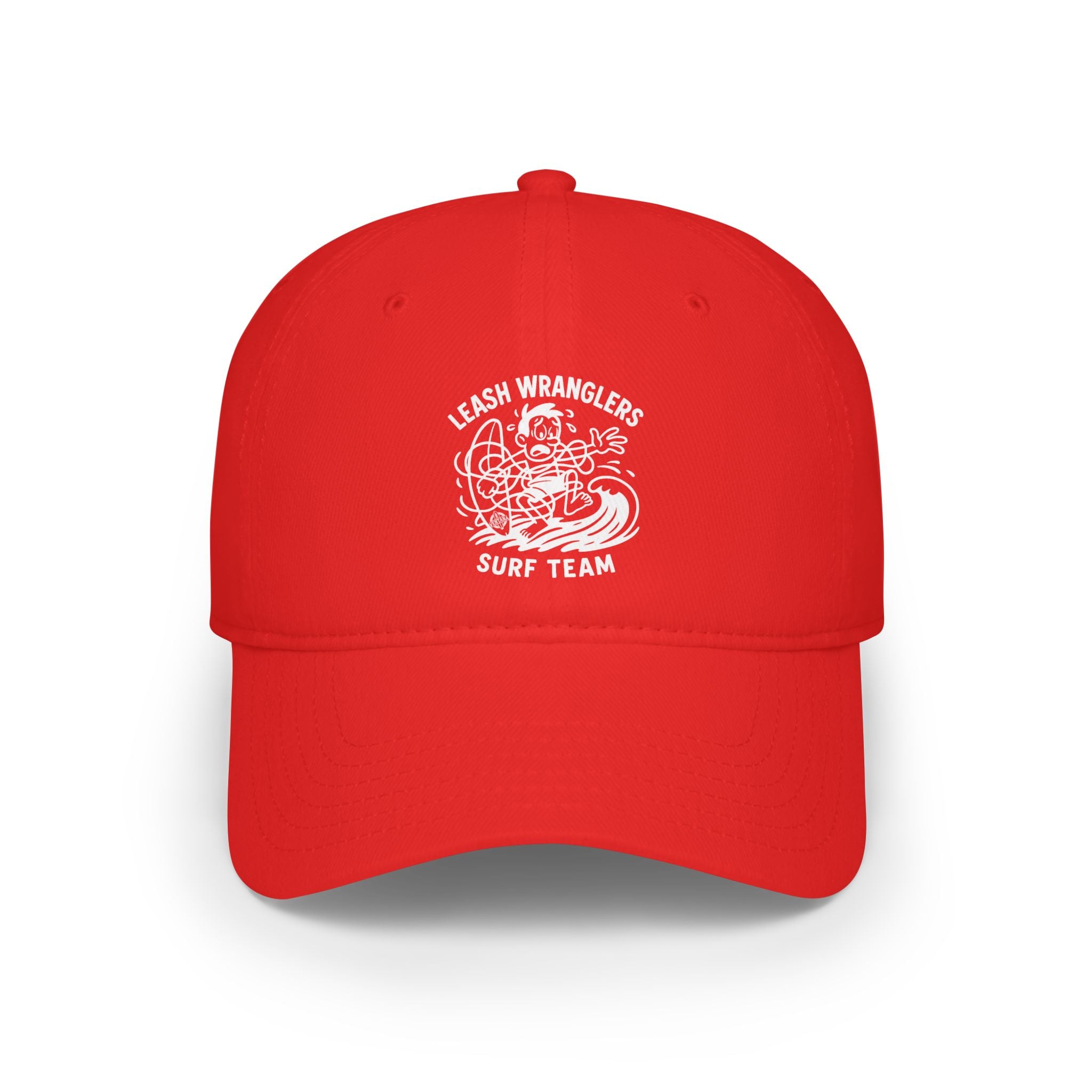 Leash Wranglers Surf Team Unisex - 100% Cotton Baseball Cap