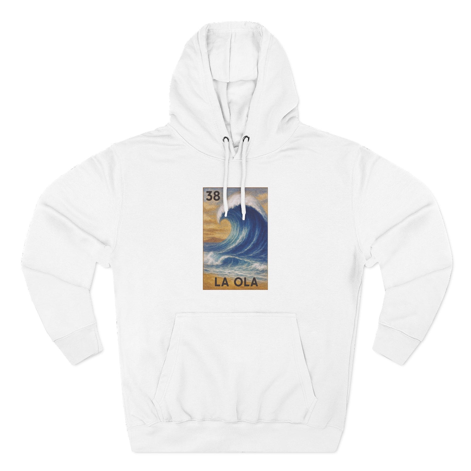 Wave Lotería fleece hoodie image 5