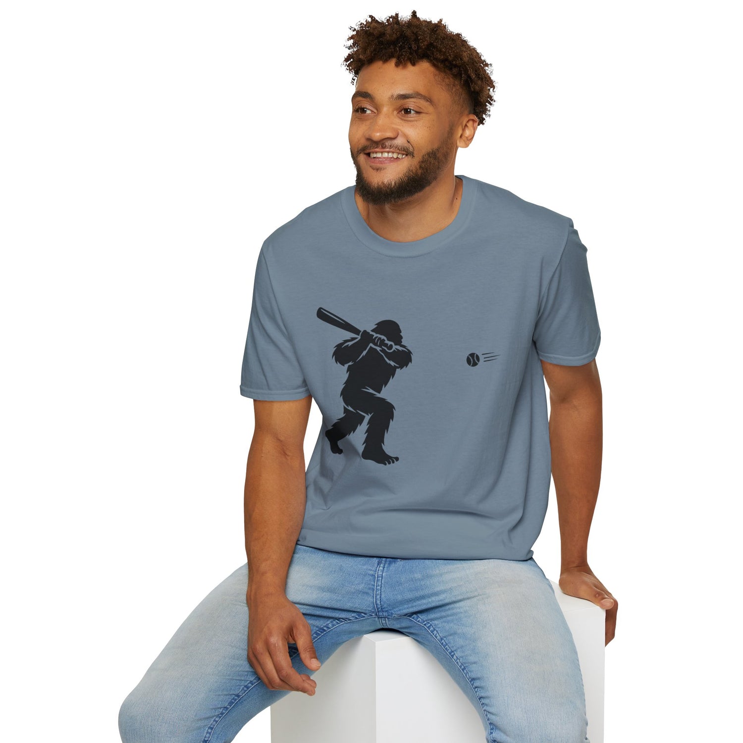 Ventana Sluggersquatch Unisex - U.S. Cotton T-Shirt