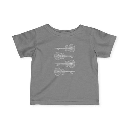 Ventana Santa Cruz Guitar Collab infant cotton t-shirt image 10