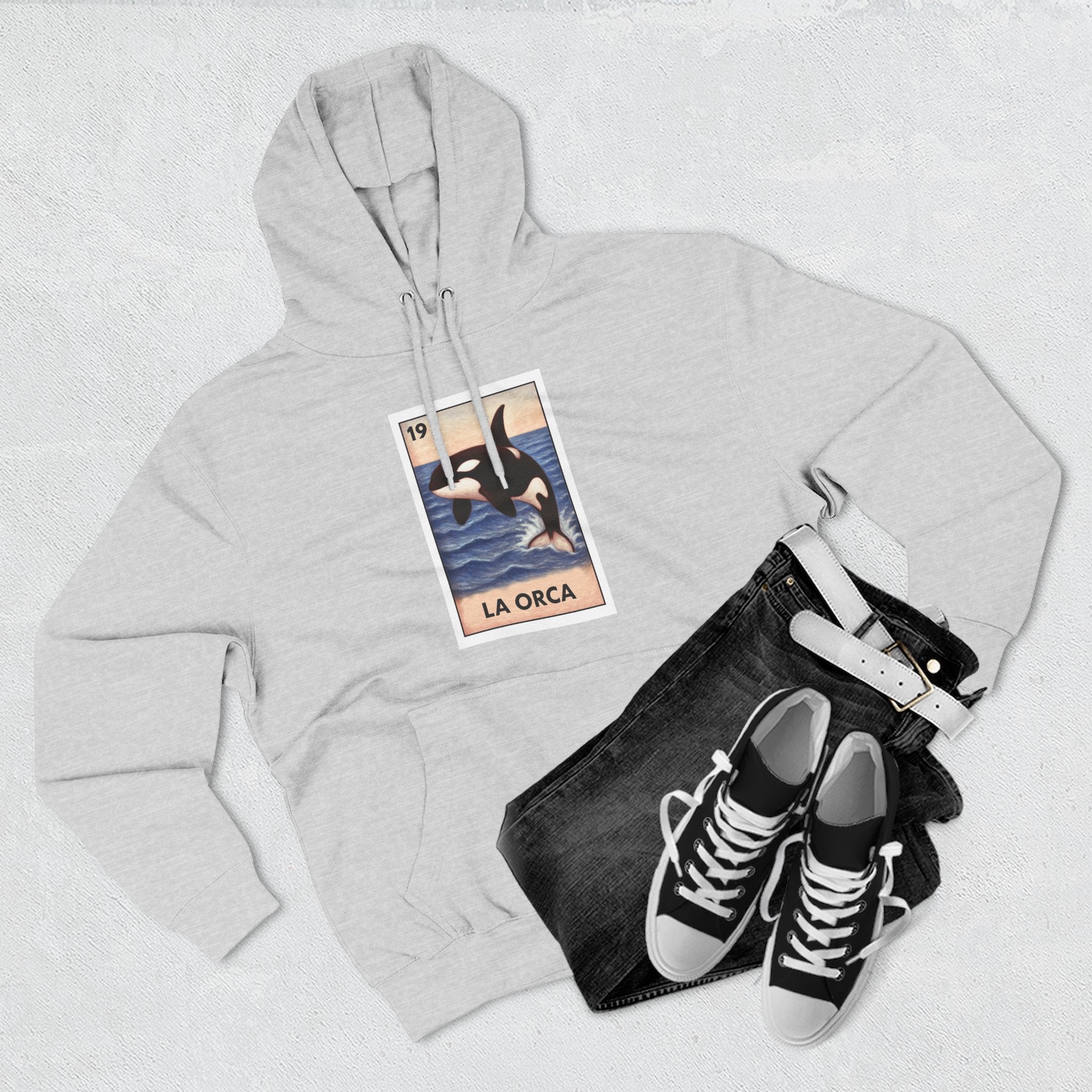 Orca Lotería fleece hoodie image 18