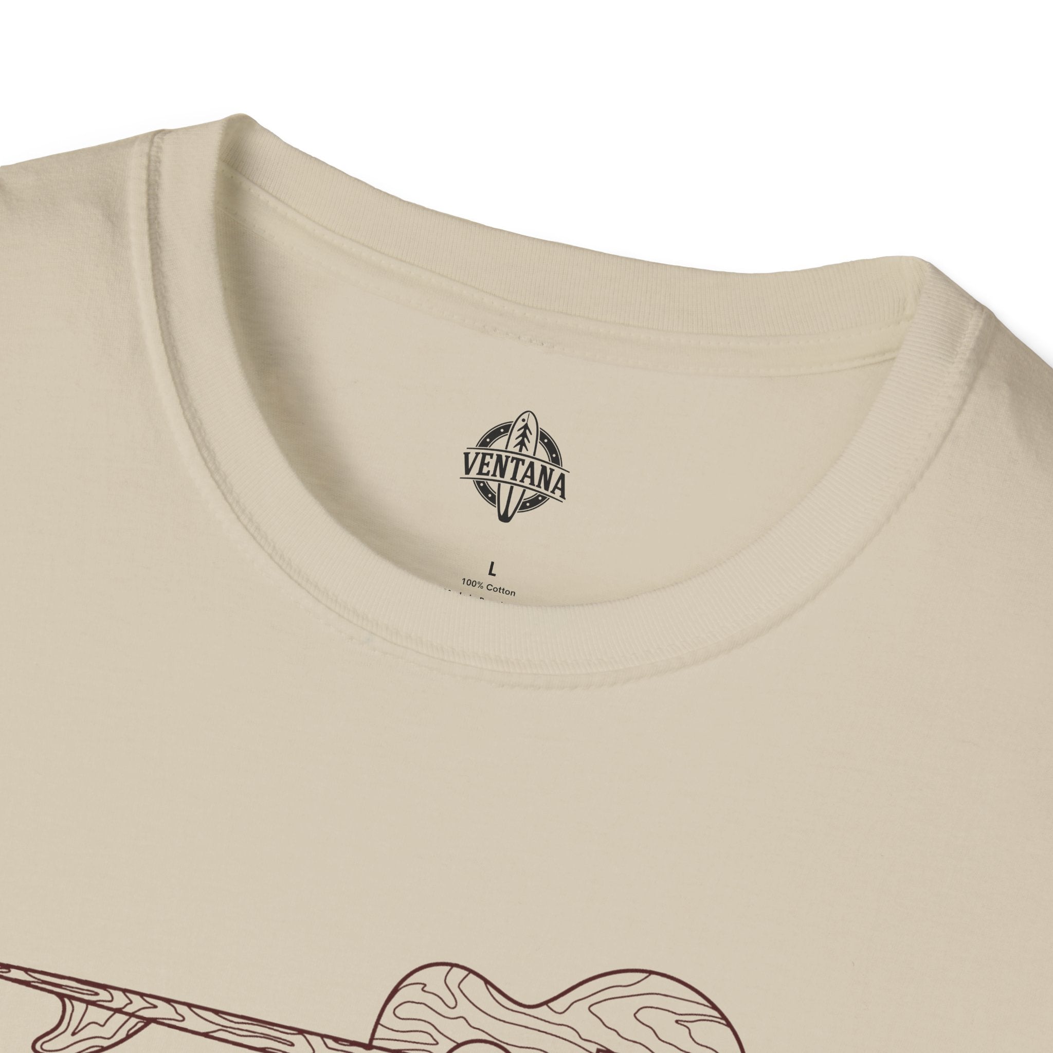 Santa Cruz Guitar Collab Soft Style U.S. Cotton T-Shirt