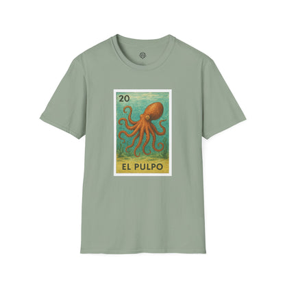 Octopus Lotería cotton t-shirt image 9