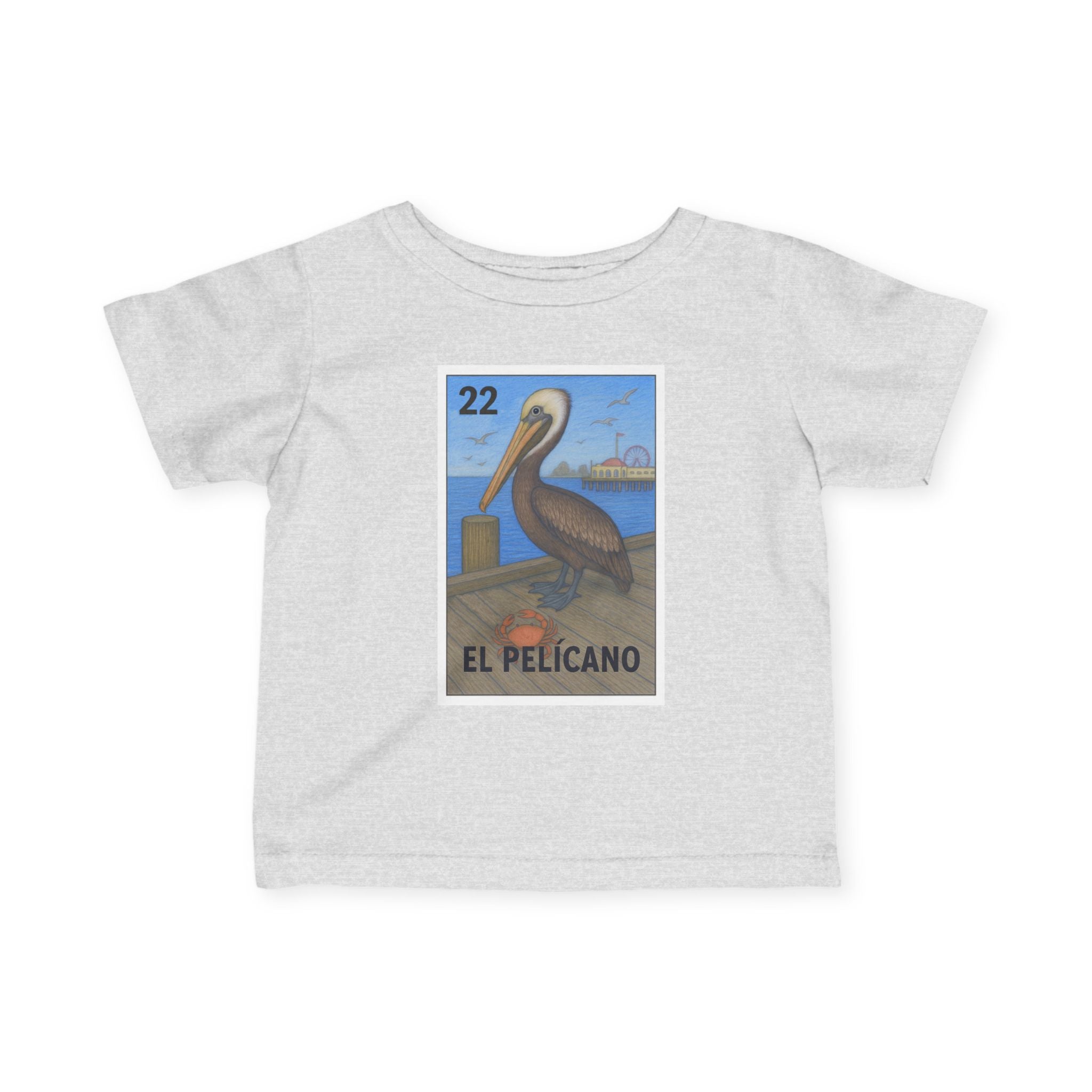 Pelican Loteria infant cotton t-shirt product image 5