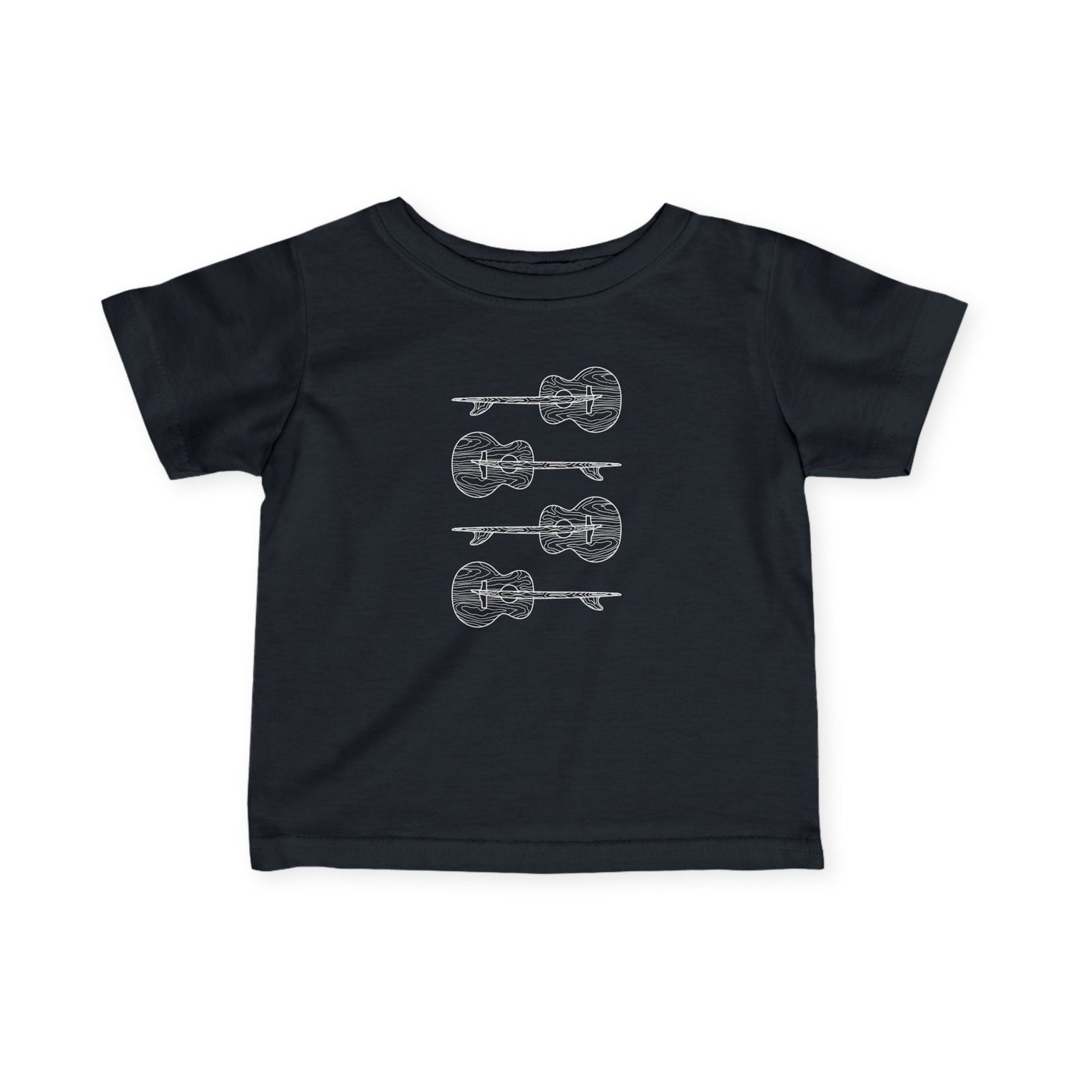 Ventana Santa Cruz Guitar Collab infant cotton t-shirt image 13