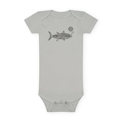 Ventana Wooden Tuna baby cotton onesie image 4