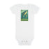 Whale Lotería baby cotton onesie image 3