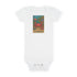Crab Lotería baby cotton onesie image 3