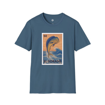 Dorado Lotería Unisex - Soft Style U.S. Cotton T-Shirt (El Dorado)