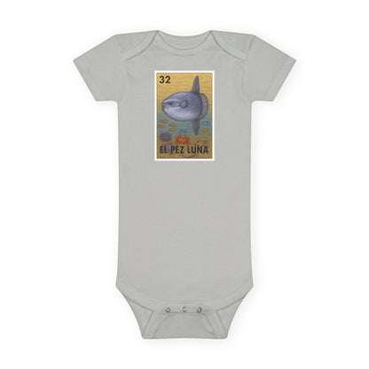 Sunfish Lotería baby cotton onesie image 4
