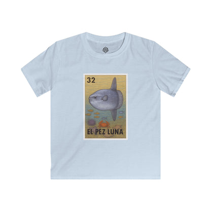 Sunfish Lotería kids soft style t-shirt image 2