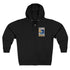 Wave Lotería zip fleece hoodie image 5