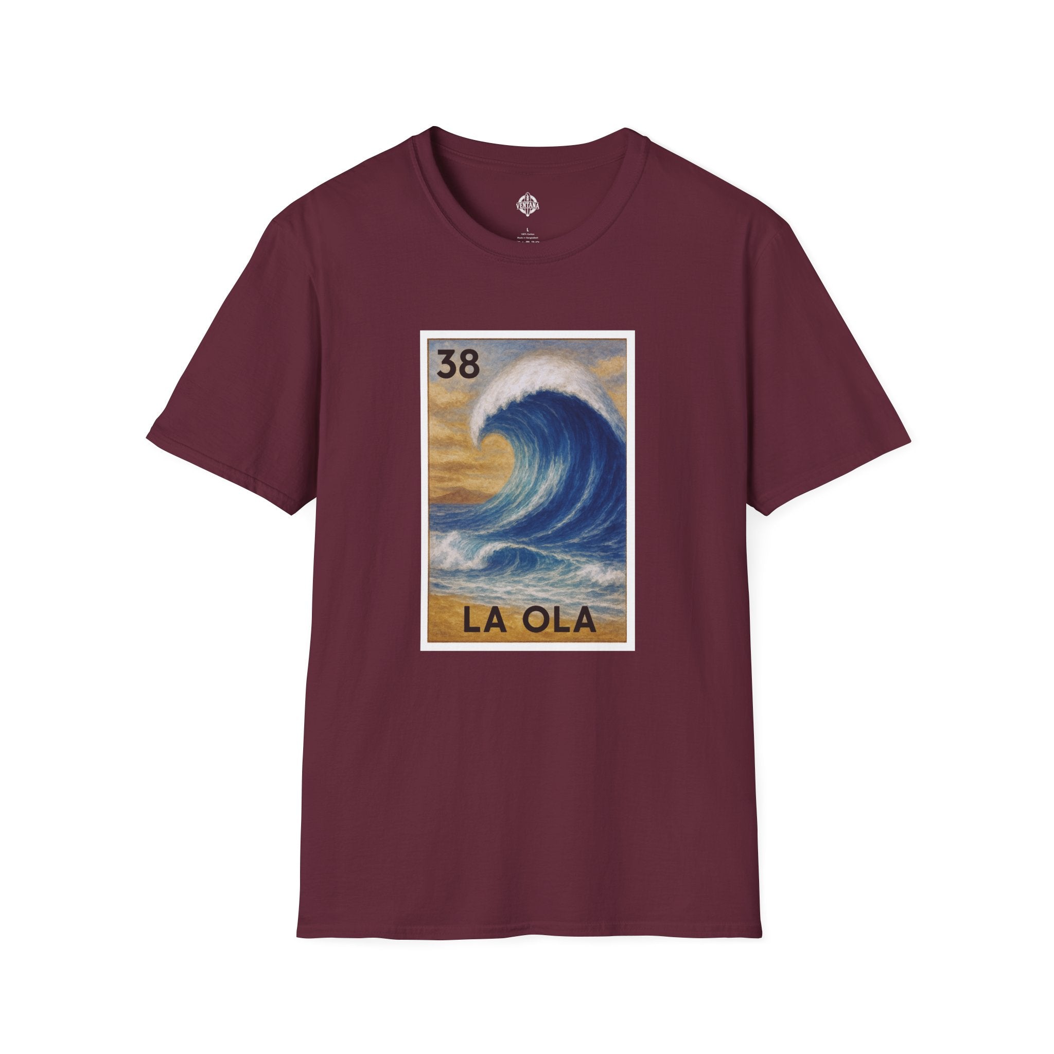 Wave Lotería cotton t-shirt image 6