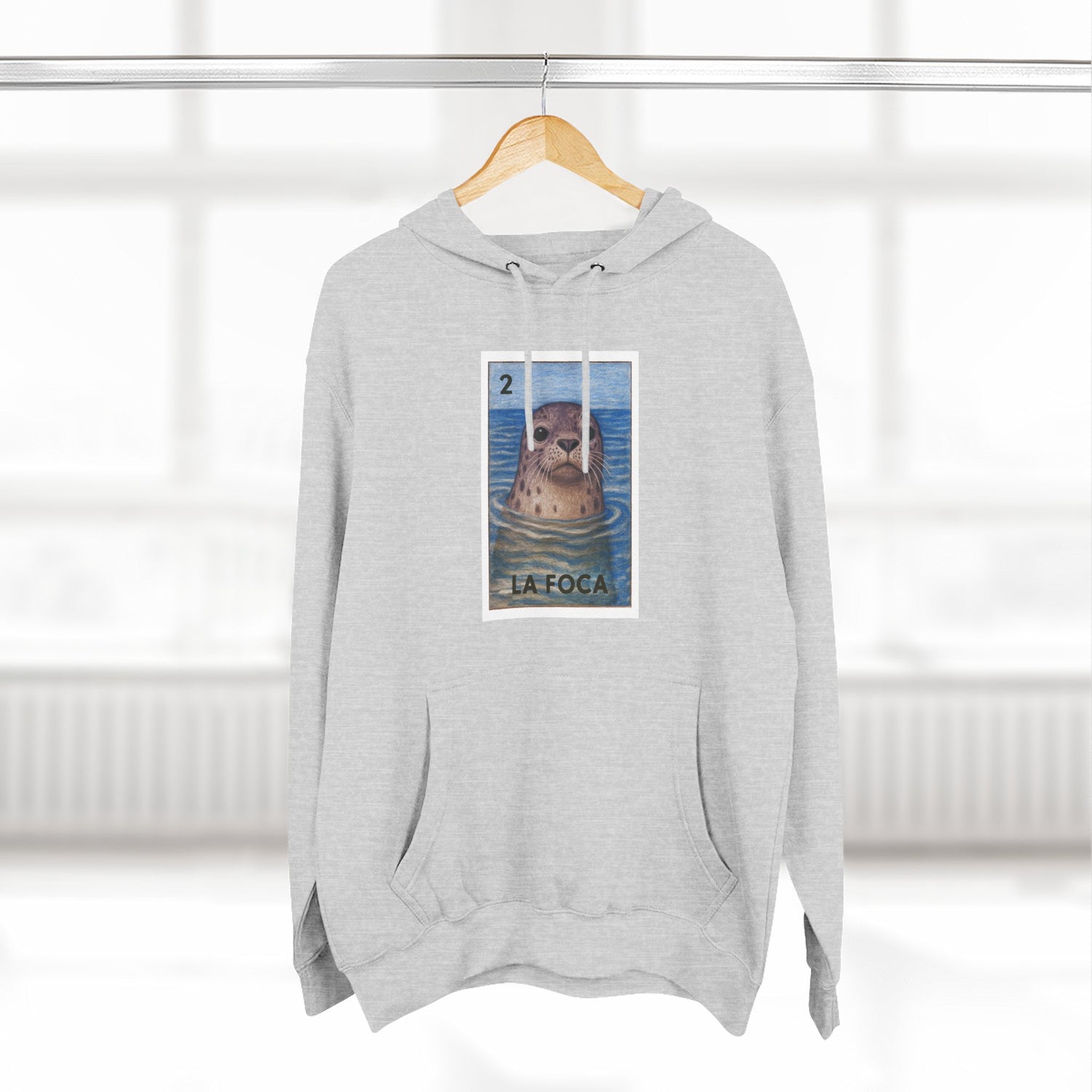 Seal Lotería fleece hoodie image 19