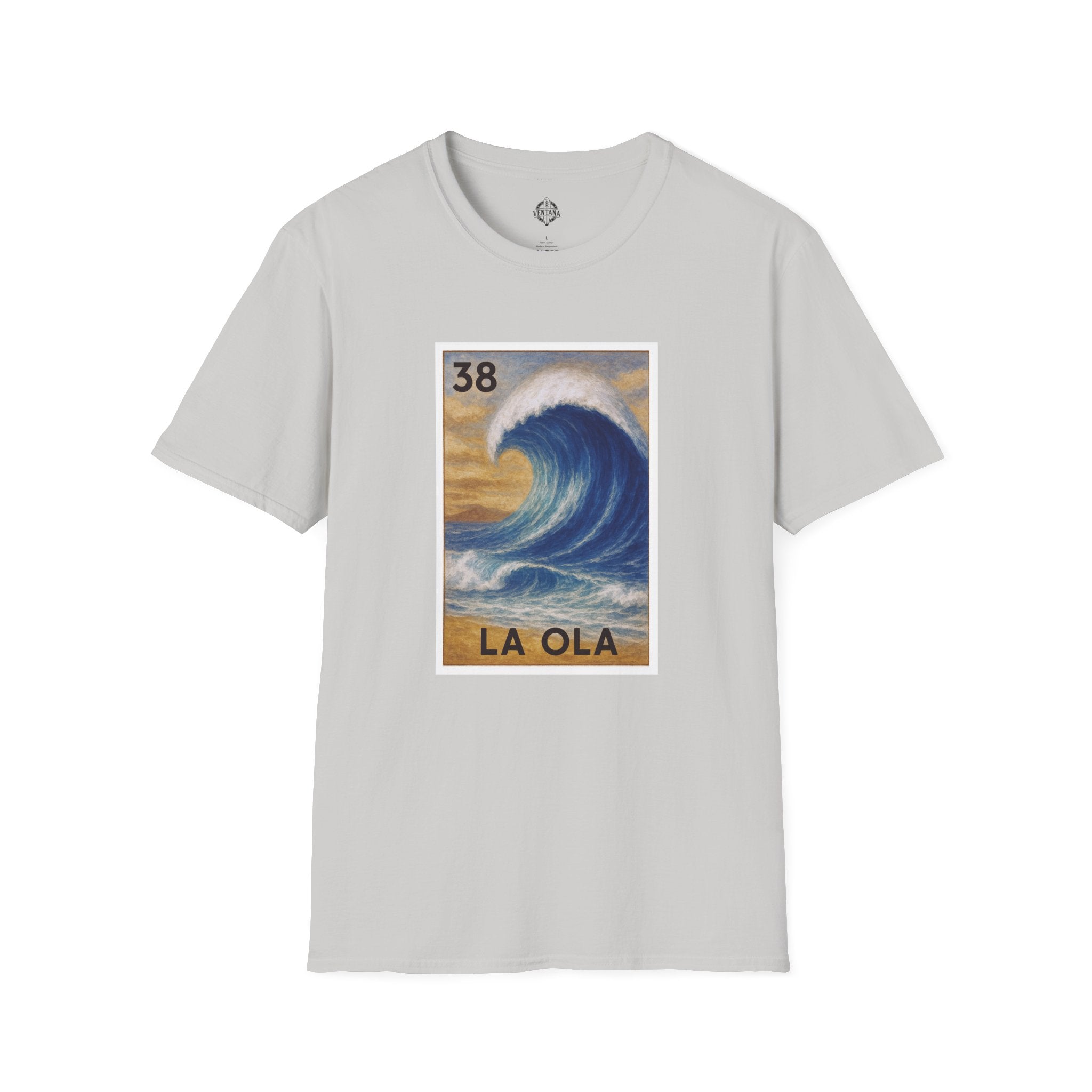 Wave Lotería cotton t-shirt image 5