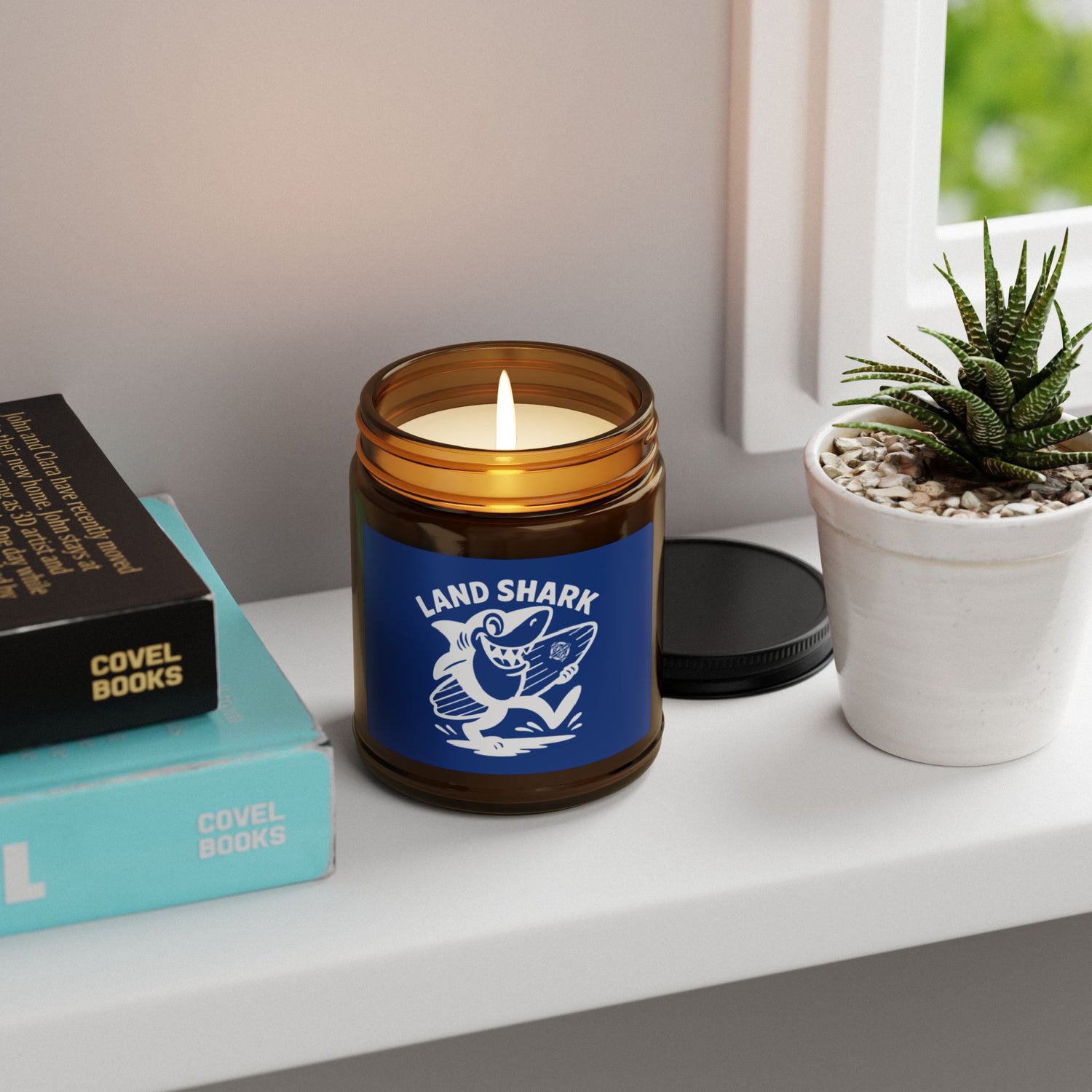 Land Shark Scented Soy Candle (4oz &amp; 9oz)