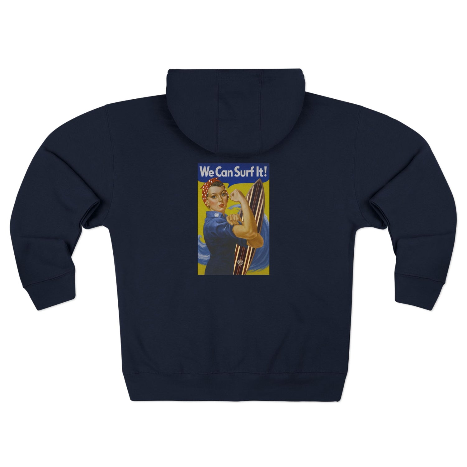 Rosie the Surfer Zip Hoodie