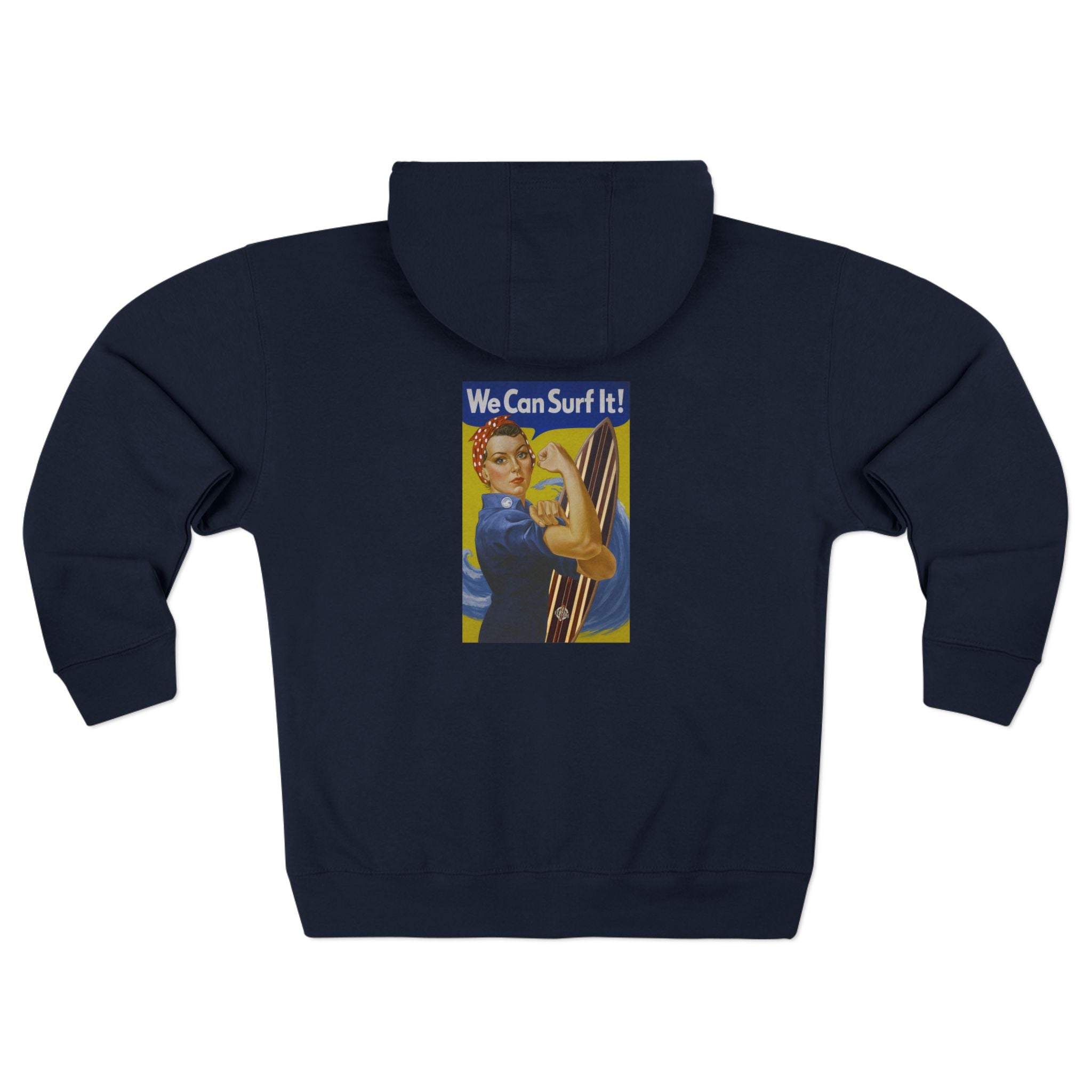 Rosie the Surfer Zip Hoodie