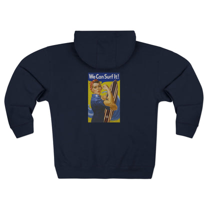 Rosie the Surfer Zip Hoodie