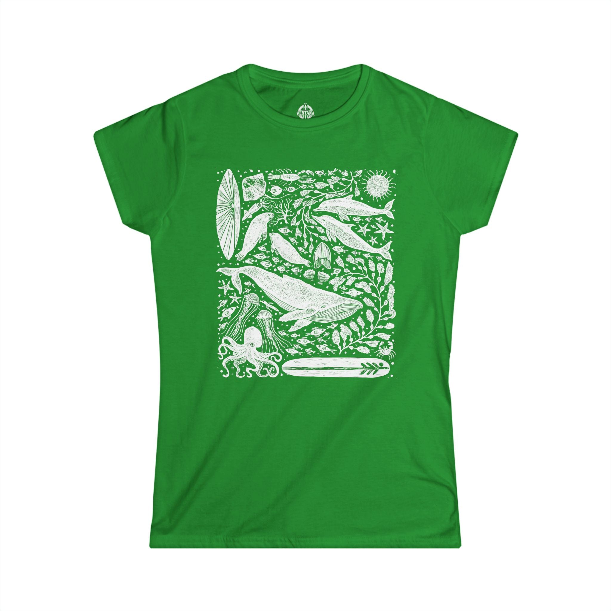 Ventana Marine Life by Lili Arnold women&