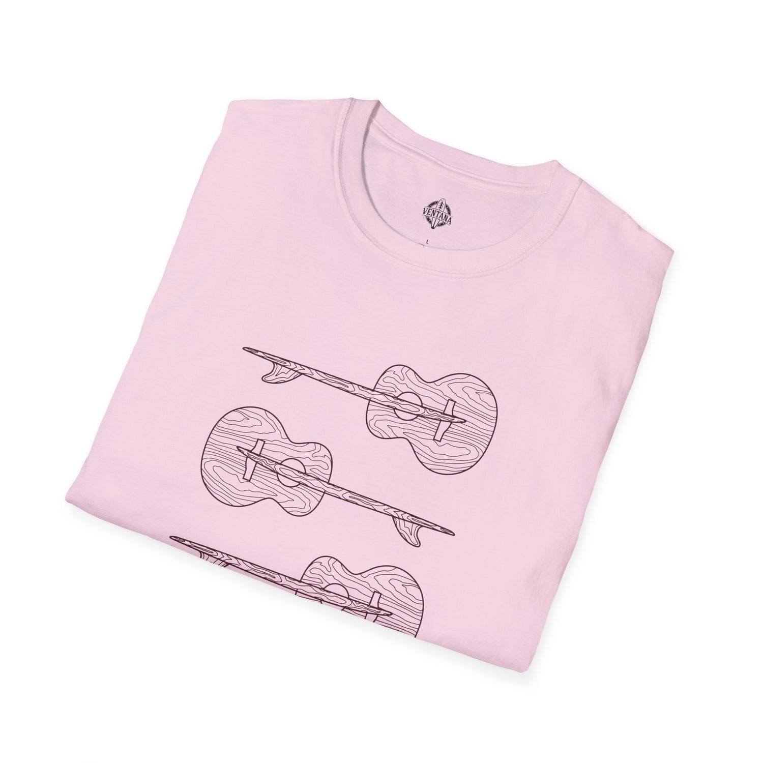 Santa Cruz Guitar Collab Soft Style U.S. Cotton T-Shirt