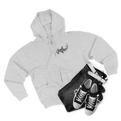 Ventangle Hammerhead zip fleece hoodie image 9