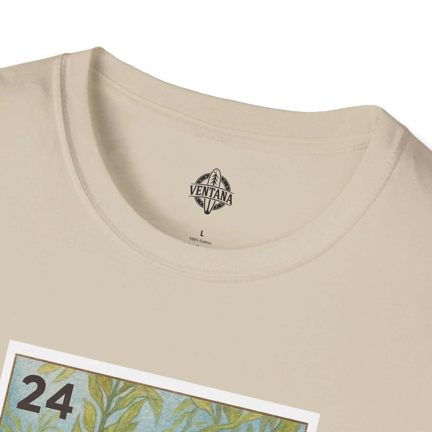 Kelp Forest Lotería Unisex - Soft Style U.S. Cotton T-Shirt (El Bosque de Algas)
