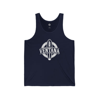 Ventana Psychedelic Treefish Logo jersey tank top image 1