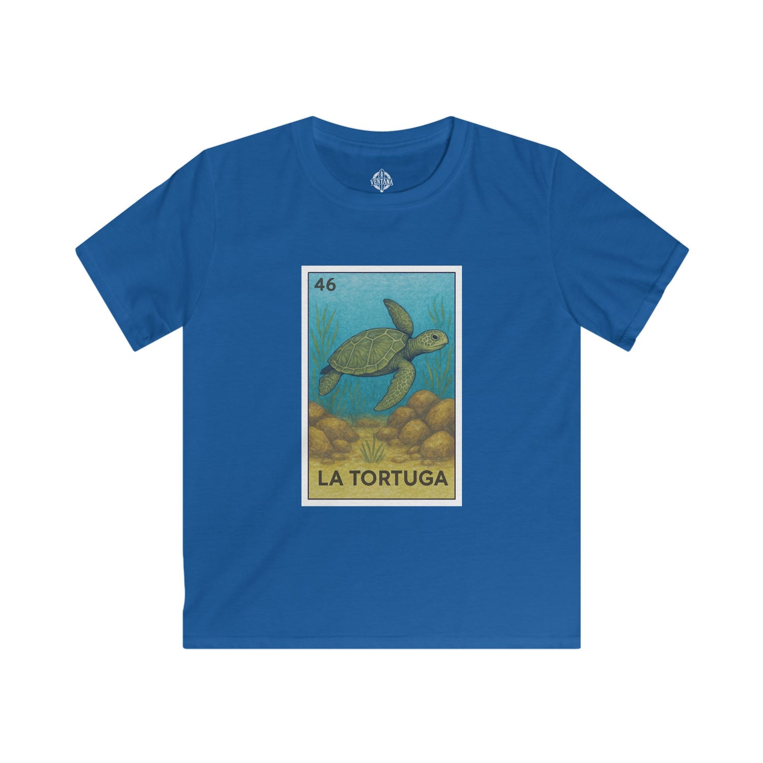 Turtle Lotería kids soft style t-shirt image 10